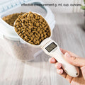 Precision Pet Food Measuring Scoop - Digital Spoon Scale with LED Display for Accurate Feeding