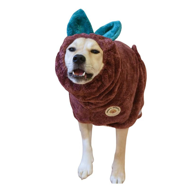 DERPY CHAPPY Premium Dog Towel Robe & Bathrobe │ for Drying Dogs after Baths, Swims & Rainy Walks │ Add to Cart Buy Now Microfiber Dog Bath Towel Robe │ Ultra‑Absorbent, Fast‑Drying & Adjustable Extra‑Warm Coat │ Made in Korea